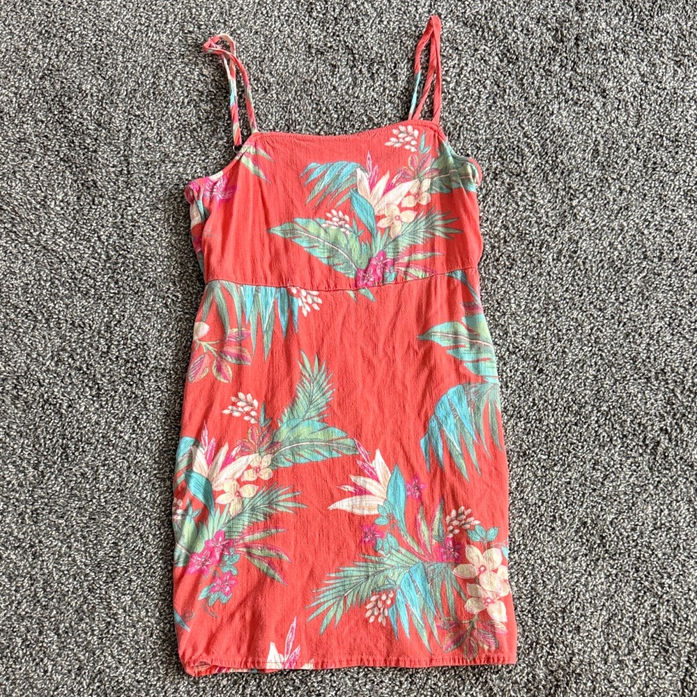 Wild Fable Coral Floral Dress